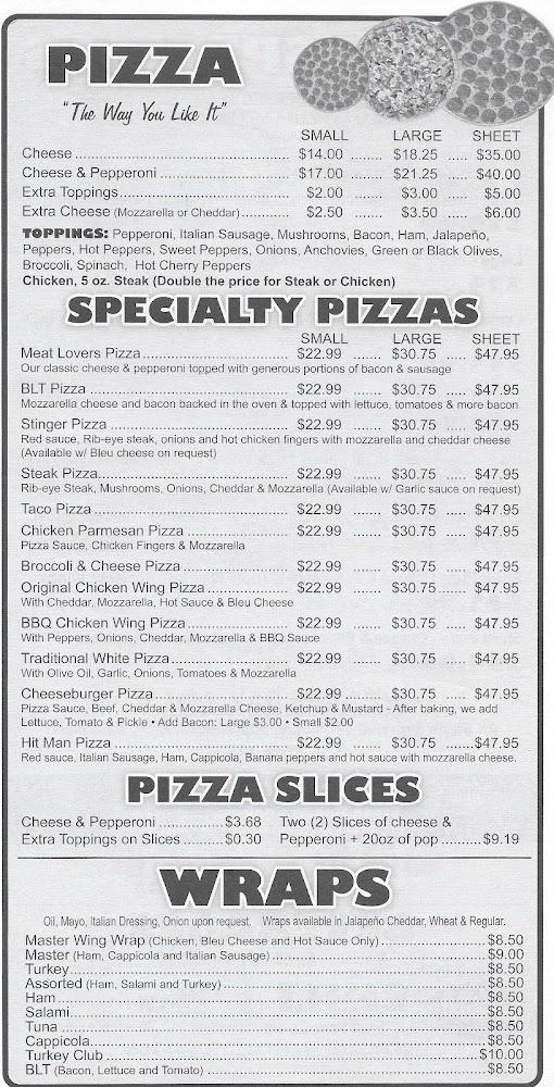 Master Pizza Menu image 2